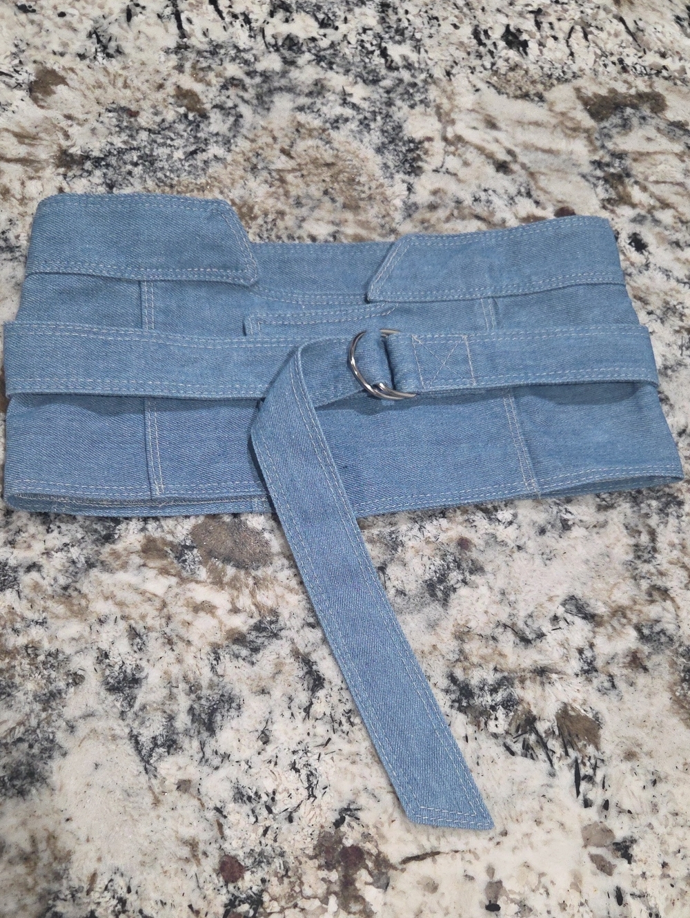Denim Obi Inspired Belt